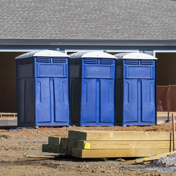 what is the cost difference between standard and deluxe porta potty rentals in Summerfield Louisiana